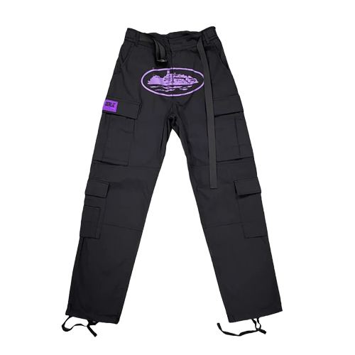 Alcatraz Cargos - Purple/Black - PLG