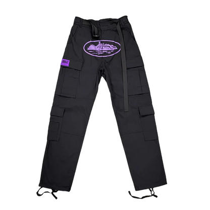 Alcatraz Cargos - Purple/Black - PLG