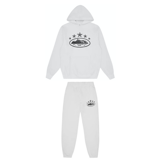 5 Starz White Tracksuit - PLG