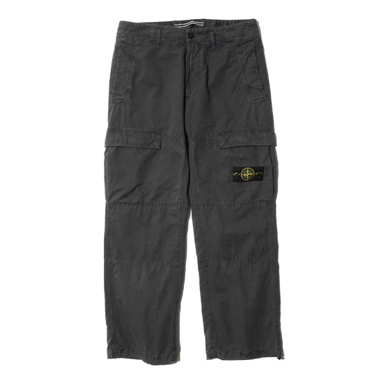 'OLD' TREATMENT CARGO PANTS "CHARCOAL" - PLG