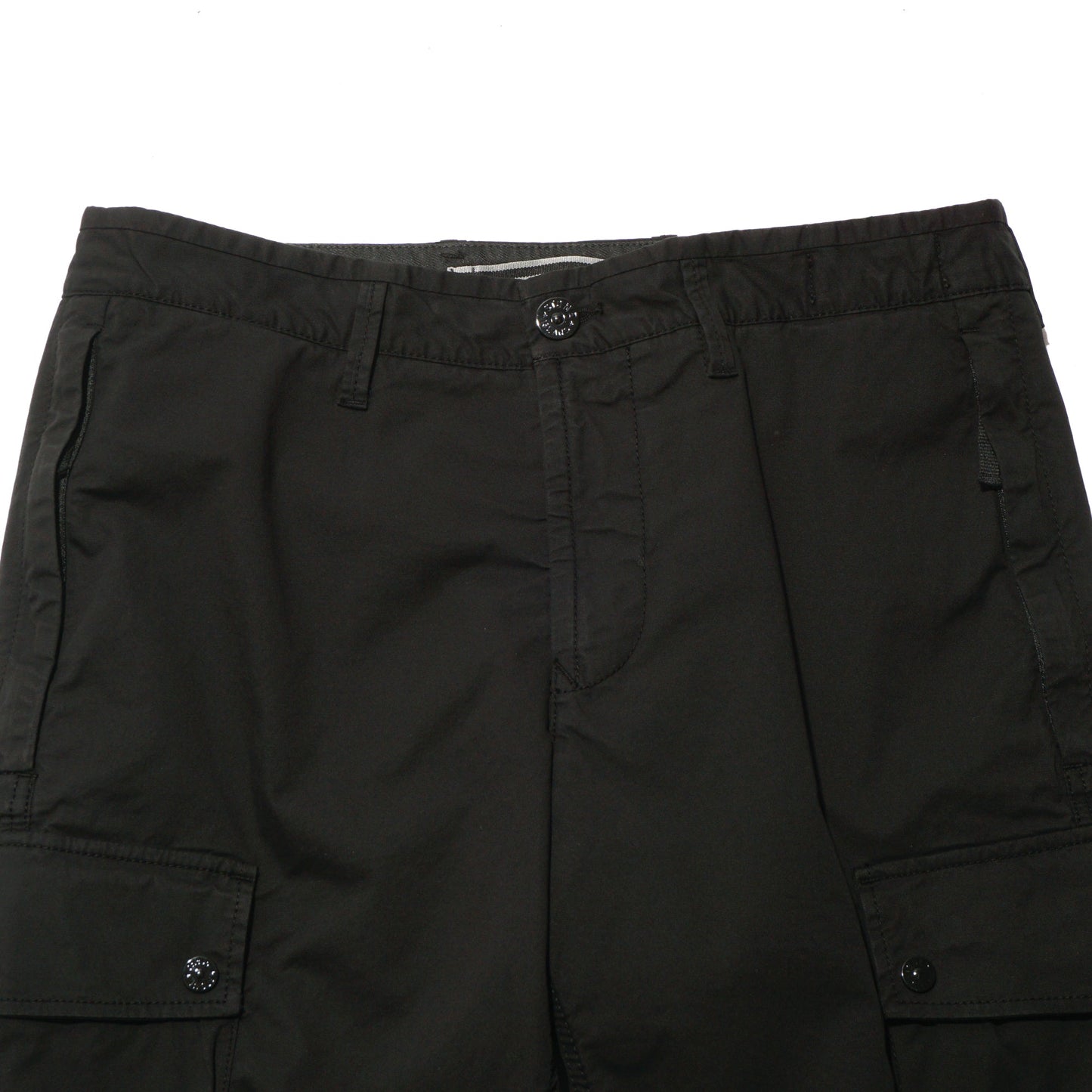 SUPIMA® COTTON TWILL STRETCH-TC BERMUDA "BLACK" - PLG