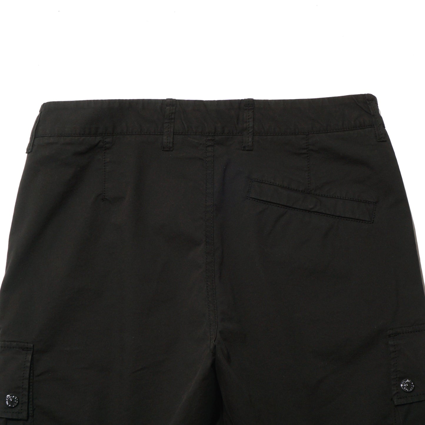 SUPIMA® COTTON TWILL STRETCH-TC BERMUDA "BLACK" - PLG