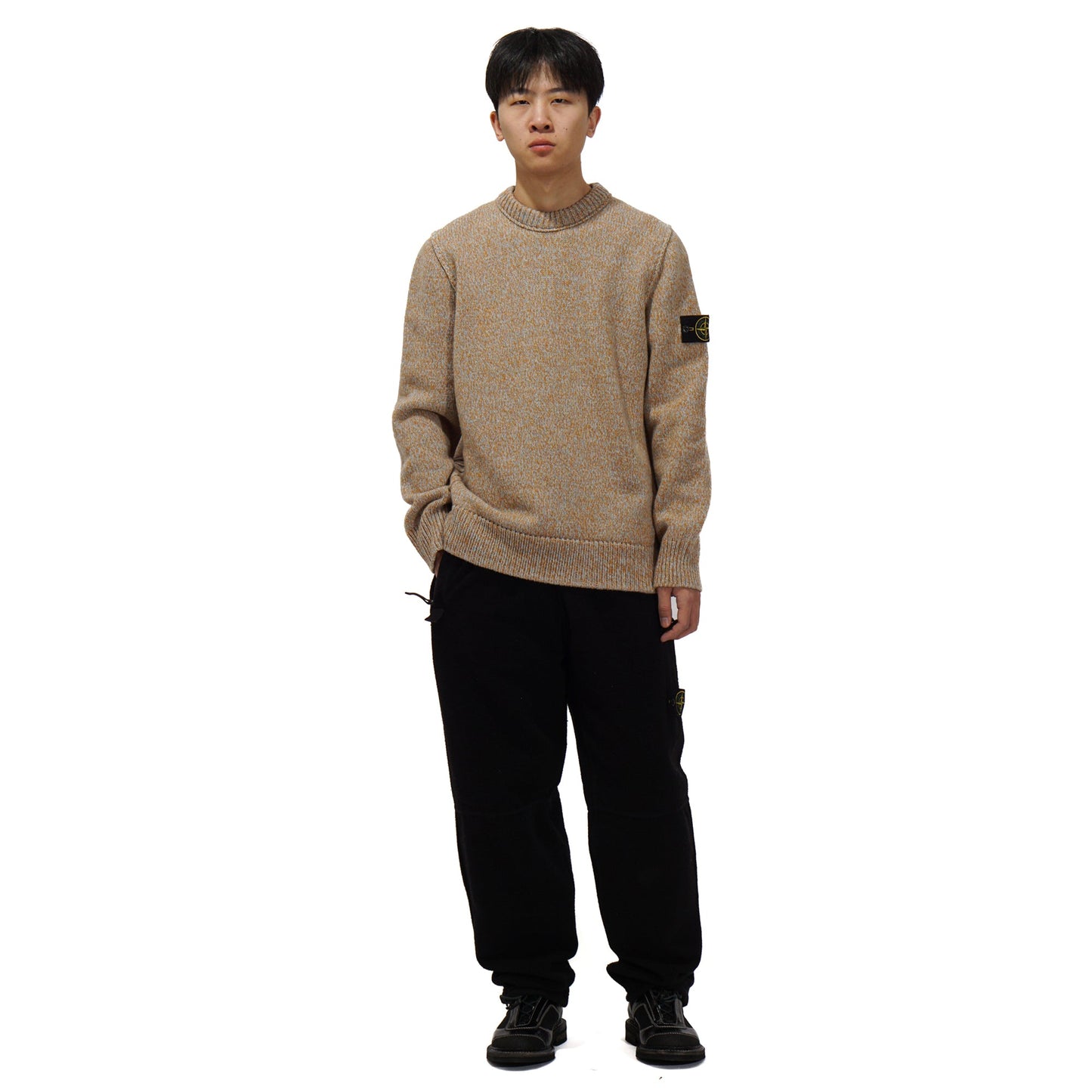 FLEECE SWEATPANTS "BLACK" - PLG