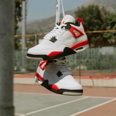 4's Retro - Red Cement - PLG