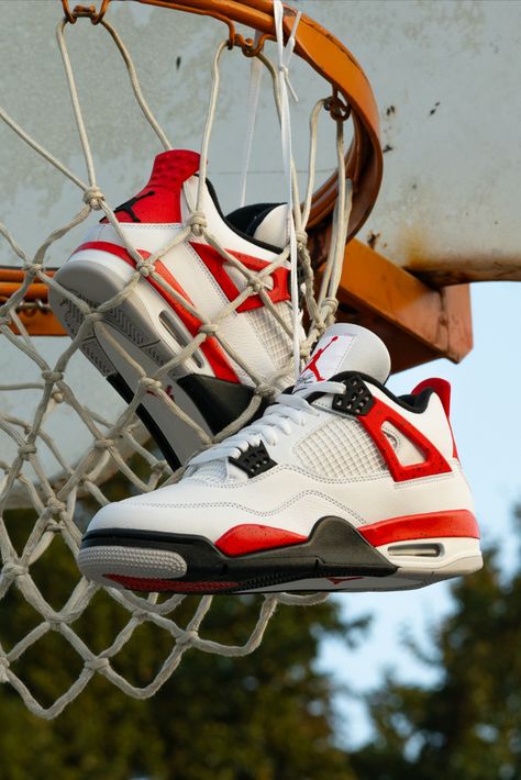 4's Retro - Red Cement - PLG