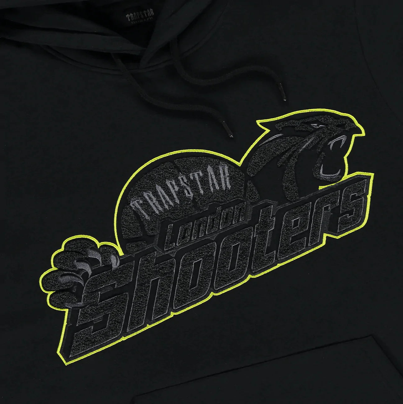 T. Shooter Tracksuit - BLACK/LIME - PLG